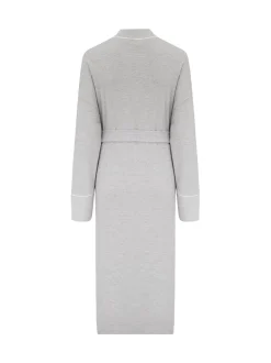 Badjassen|Pour Moi - Waffle Loungewear Dressing Gown Grijs