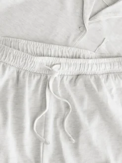 Pyjama's|Loungewear*Next - Pyjama met knopen en jerseystof Grijs
