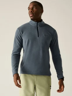Sportkleding|Jassen En Jacks*Regatta Grijs - Thompson fleece met rits bij de hals