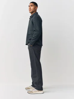 Broeken En Chino's|Next Grijs - Relaxed fit - Stretchy chino