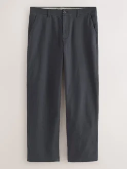 Broeken En Chino's|Next Grijs - Relaxed fit - Stretchy chino