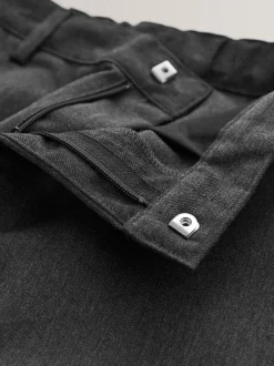 Schoolkleding|Broeken En Chino's|Next - Schoolbroek met rechte pijpen (3-17jaar) Grijs