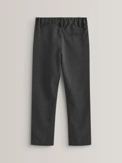 Schoolkleding|Broeken En Chino's|Next - Schoolbroek met rechte pijpen (3-17jaar) Grijs