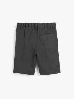 Shorts|Next - Schoolshorts zonder plooien (3-14jr) Grijs