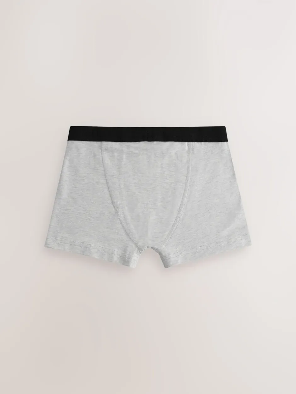 Ondergoed*Next - Set van 10 boxershorts met zachte tailleband (2-16 jr) Grijs