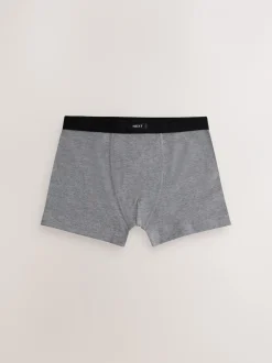 Ondergoed*Next - Set van 10 boxershorts met zachte tailleband (2-16 jr) Grijs