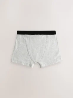 Ondergoed*Next - Set van 5 boxershorts met zachte tailleband (1,5-16 jr) Grijs