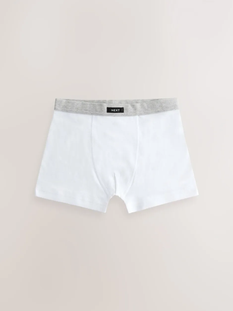 Ondergoed*Next - Set van 5 boxershorts met zachte tailleband (1,5-16 jr) Grijs