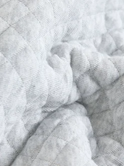 Rompertjes En Tuinbroeken|Next Grijs - Set van gewatteerde jersey tuinbroek en rompertje voor baby's (0mnd-2jr)