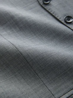 Vesten|Next - Signature Cerutti !00% Italian Wool Suit Waistcoat Grijs