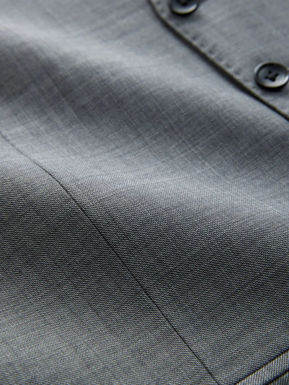 Vesten|Next - Signature Cerutti !00% Italian Wool Suit Waistcoat Grijs
