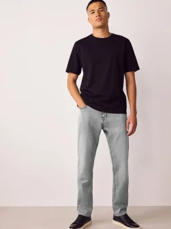 Jeans|Next Grijs - Slim Fit - Comfortabele stretchjeans