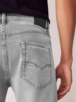 Jeans|Next Grijs - Slim Fit - Comfortabele stretchjeans