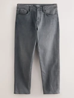 Jeans|Next Grijs - Slim Fit - Motionflex jeans