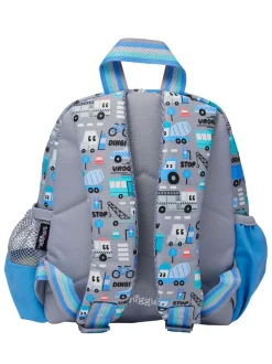 Tassen*Smiggle - Teeny Tiny Ready Set Go Rugzak Grijs