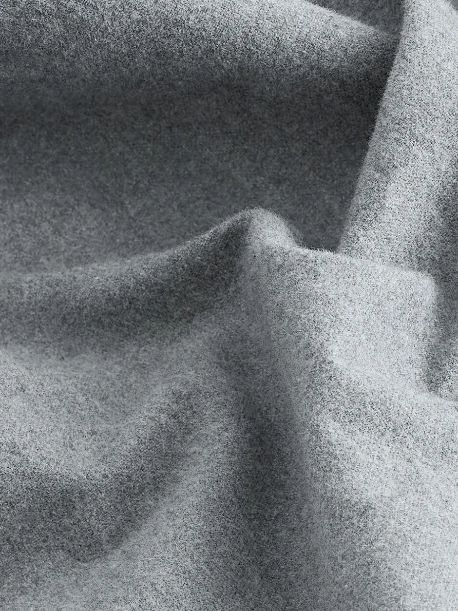 Formele Overhemden|Shirts*Next Grijs - Soft Touch Oxford Long Sleeve Shirt