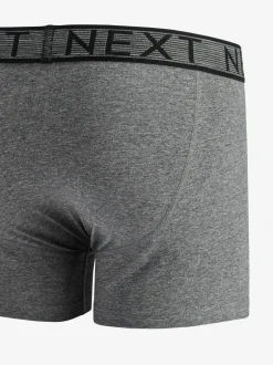 Ondergoed|Ondergoed*Next Grijs - Standaard - 10 Boxershorts zonder plooi