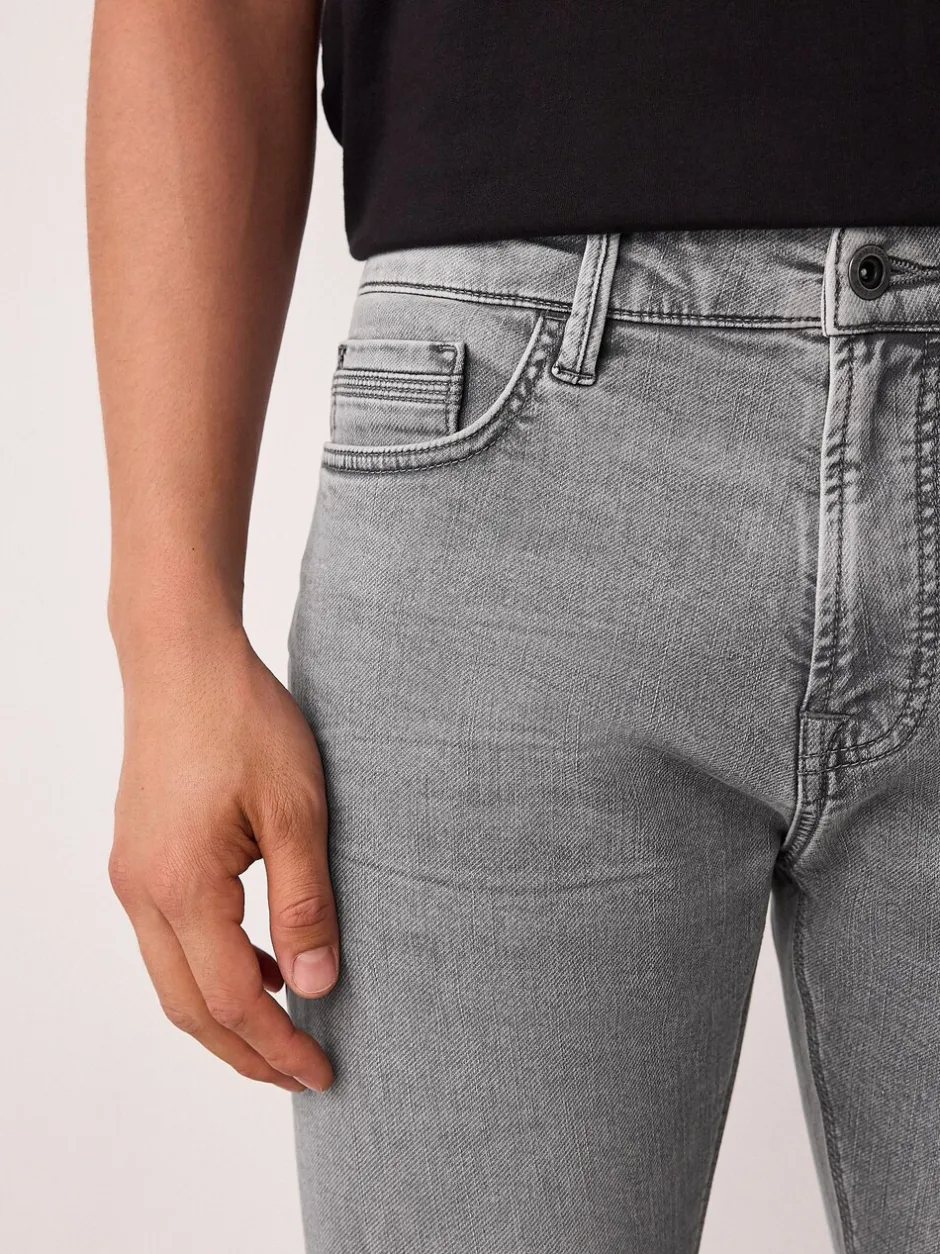 Jeans*Next Grijs - Strakke Pasvorm - Comfortabele stretchjeans