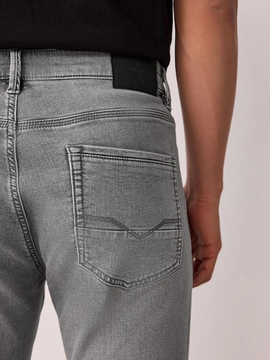 Jeans*Next Grijs - Strakke Pasvorm - Comfortabele stretchjeans