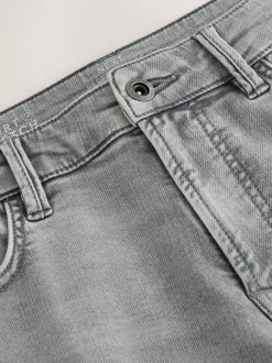Jeans*Next Grijs - Strakke Pasvorm - Comfortabele stretchjeans