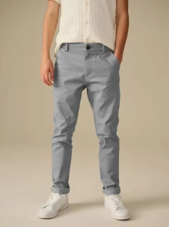 Broeken En Chino's|Next Grijs - Stretchy chino's (3-17jr)
