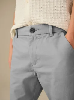 Broeken En Chino's|Next Grijs - Stretchy chino's (3-17jr)