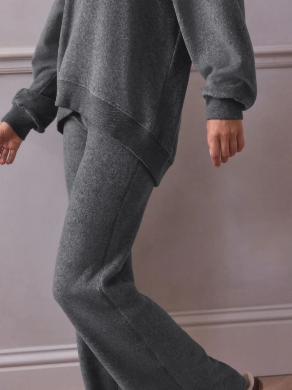 Loungewear|Next - STUDIO Fleece Tunic & Joggers Set Grijs