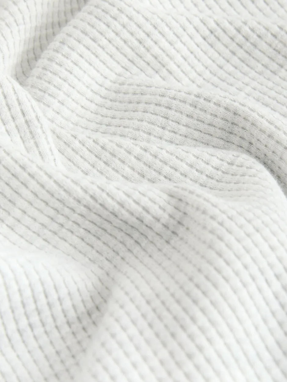T-Shirts En Hemden*Next - T-shirt met henleyhals en lange mouwen Grijs