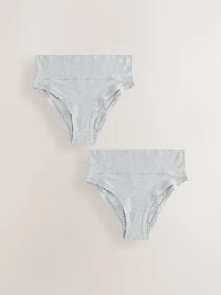 Onderbroeken*Next - Ultimate Comfort Knickers 2 Pack Grijs