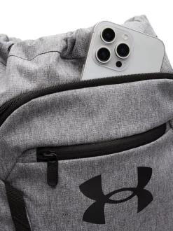 Tassen|Under Armour - Hustle Sackpack Bag Grijs