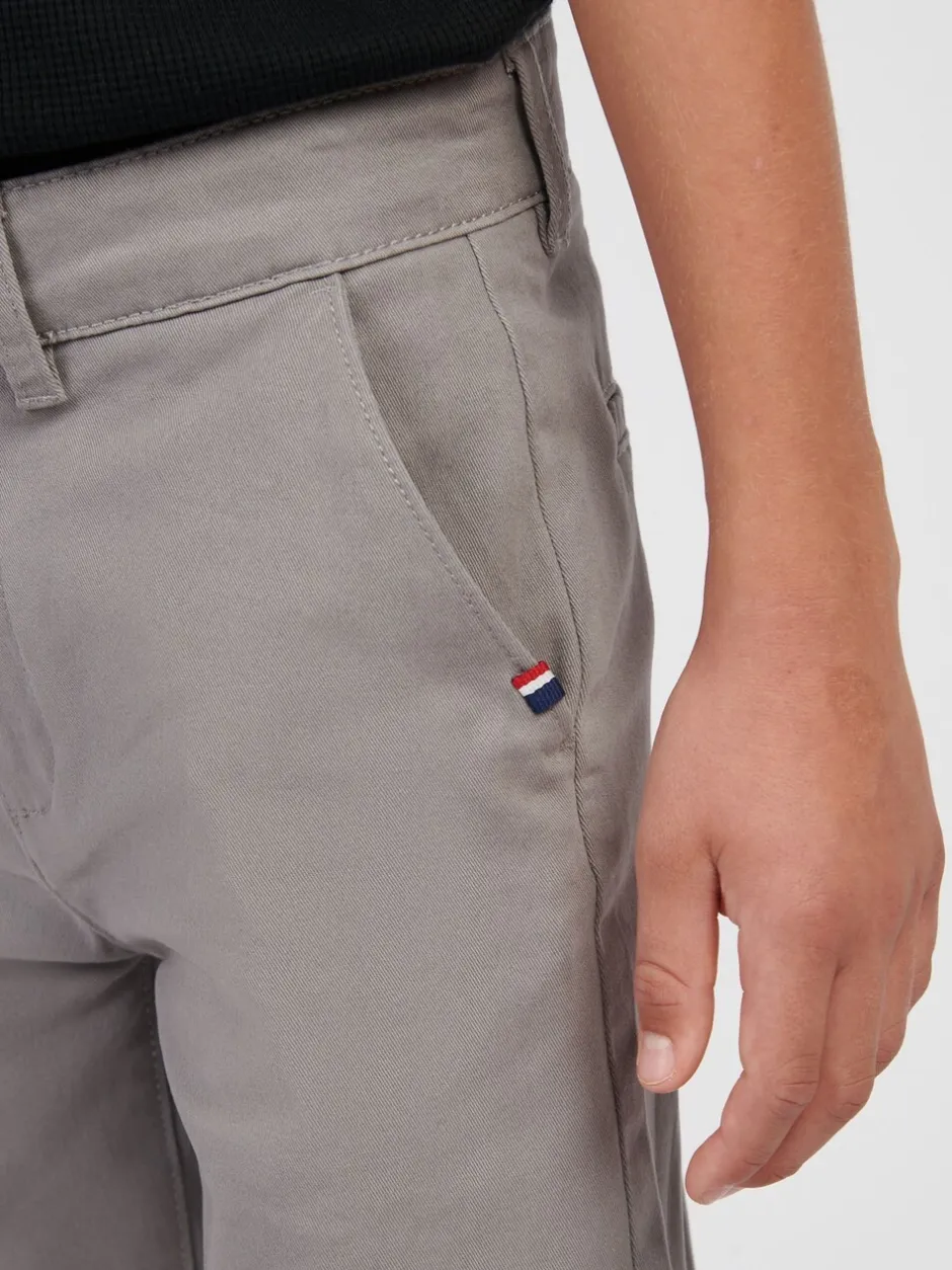 Shorts|U.S. Polo Assn - Classic Chino Shorts Grijs