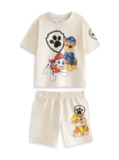 Pyjama's|Vanilla Underground - Bluey Boys Multicoloured Multi Character Multi-Pack of 2 Short Sleeve Short Leg Pyjama Set Grijs