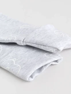 Babypakjes En Babypyjama's|Next Grijs - Verpakking van 3 babypyjama's met tweewegrits (0-2jr)