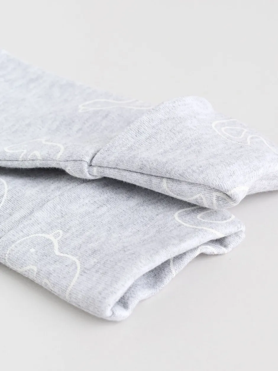Babypakjes En Babypyjama's|Next Grijs - Verpakking van 3 babypyjama's met tweewegrits (0-2jr)