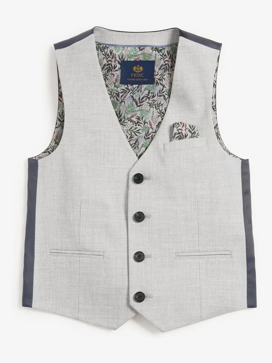 Kostuums En Herenvesten|Shirts|Next - Waistcoat (3-16yrs) Grijs