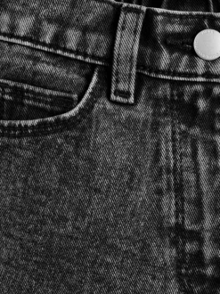 Jeans|Next Grijs denim - Mom 100% katoenen jeans (3-16jaar)