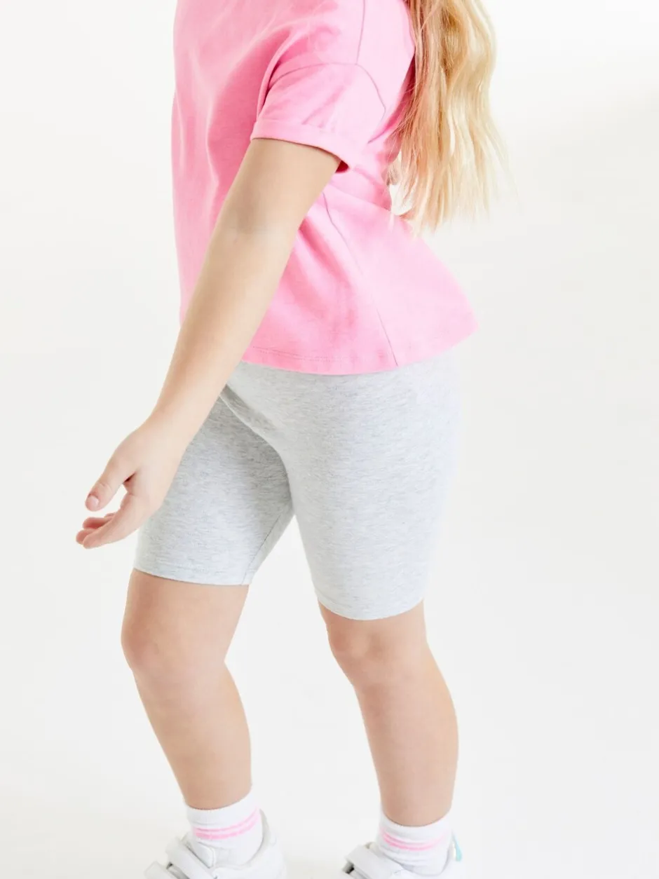 Shorts En Rokken*Next - Fietsshort (3-16 jr) Grijs gemêleerd