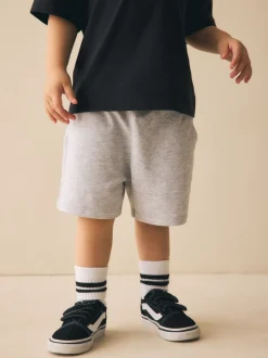 Shorts*Next Grijs gemêleerd - Jersey short (3 mnd-7 jr)