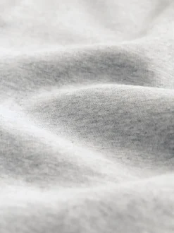 Sweaters En Hoody´S|Sweaters En Hoody´S|Next Grijs gemêleerd - Normale Pasvorm - Zwaargewicht Cotton Rich Jersey Hoodie