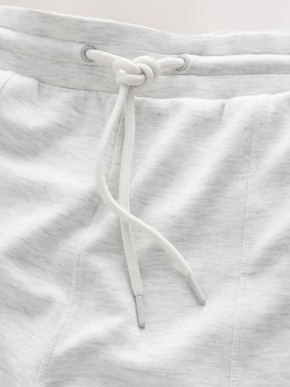 Loungewear|Leggings En Joggingbroeken*Next - Premium jersey joggingbroek met wijde pijpen Grijs gemêleerd