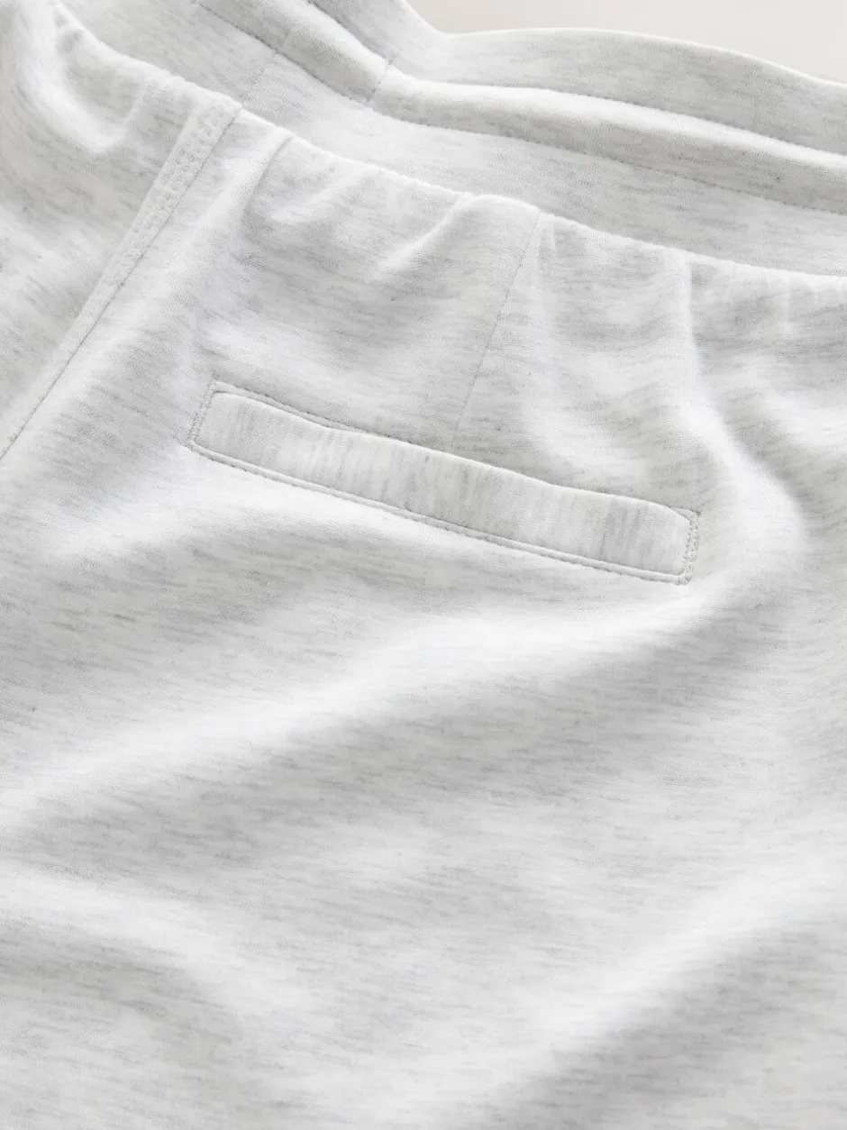 Loungewear|Leggings En Joggingbroeken*Next - Premium jersey joggingbroek met wijde pijpen Grijs gemêleerd