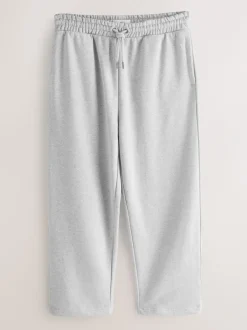 Joggingbroeken|Next - Relaxed fit - Relaxed Fit Brushback Heavyweight Joggers Grijs gemêleerd