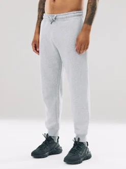 Joggingbroeken|Next - Slim Fit - Slim Fit Brushback Heavyweight Joggers Grijs gemêleerd