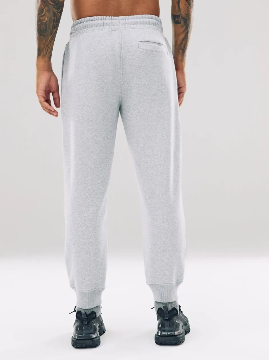 Joggingbroeken|Next - Slim Fit - Slim Fit Brushback Heavyweight Joggers Grijs gemêleerd