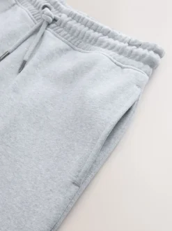 Joggingbroeken|Next - Slim Fit - Slim Fit Brushback Heavyweight Joggers Grijs gemêleerd