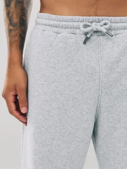 Joggingbroeken|Next Grijs gemêleerd - Straight fit - Relaxed Fit Brushback Heavyweight Joggers
