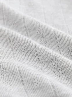 Alle Nacht- En Loungekleding|Next - Thermal Maximum Warmth Cosy Pointelle Leggings Grijs gemêleerd