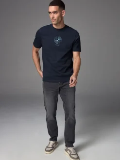 Jeans*Next Grijs Gewassen - Musthave stretchjeans
