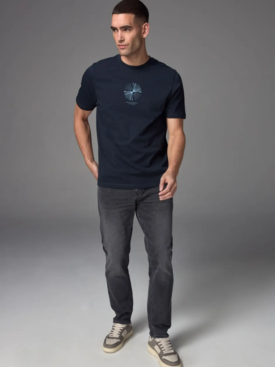 Jeans*Next Grijs Gewassen - Musthave stretchjeans