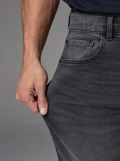 Jeans*Next Grijs Gewassen - Musthave stretchjeans
